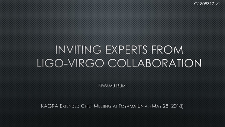 Planning for Commissioning Experts Exchange Program