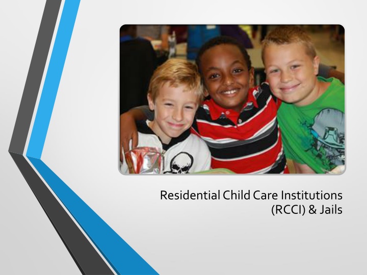 Procedures for Residential Child Care Institutions and Meal Certification Programs