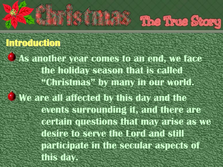 Reevaluating Christmas: Origins and Traditions Examined