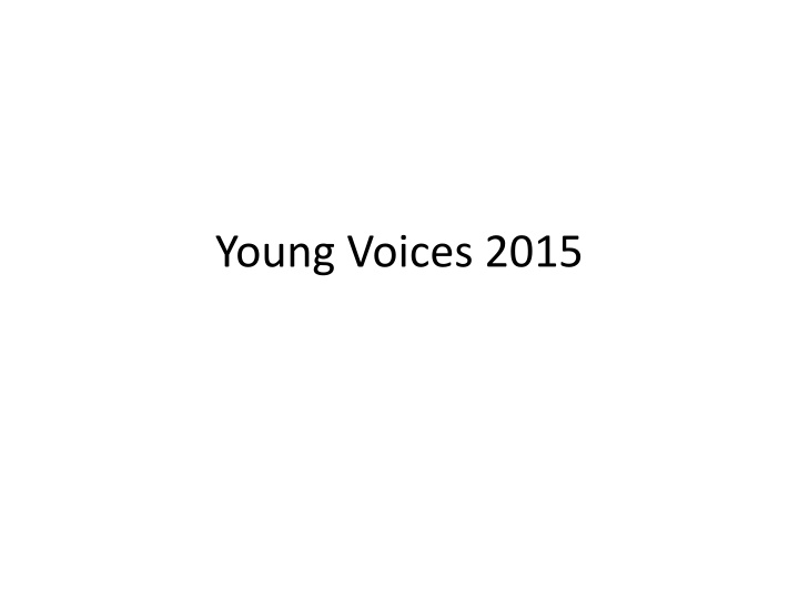 Vibrant Musicals: Young Voices, Andrew Lloyd Melody & Joseph's Coat