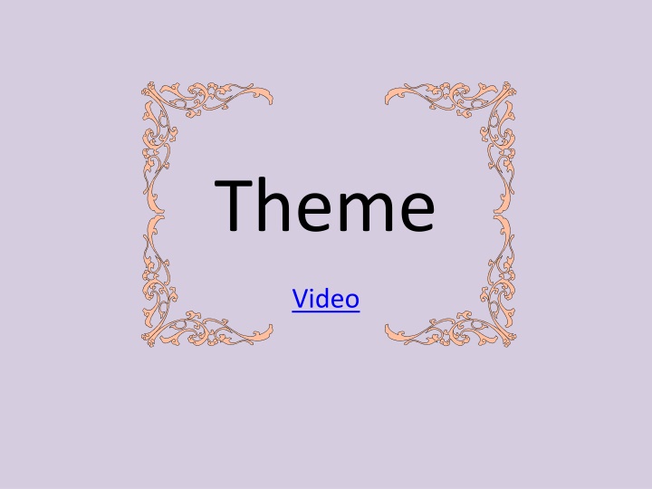 Themes in Literature