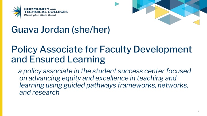 Advancing Equity and Excellence in Teaching and Learning