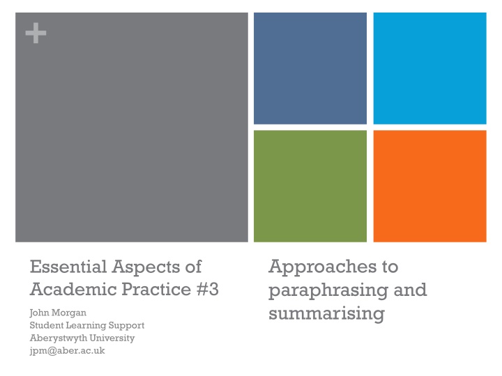 Mastering Paraphrasing and Summarizing in Academic Writing