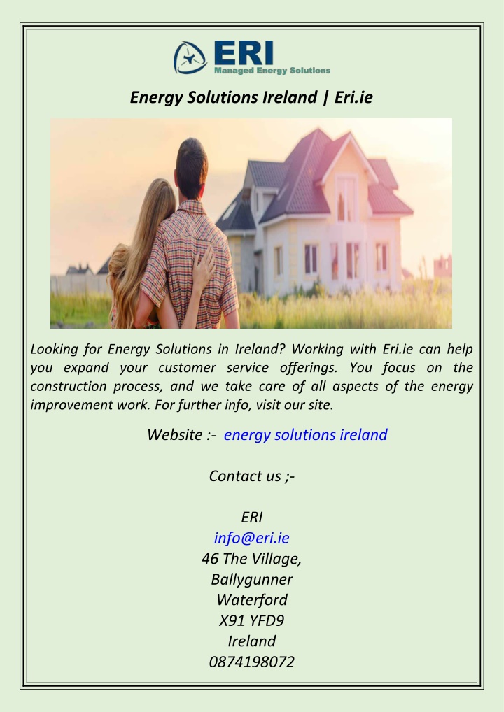 energy solutions ireland eri ie n.w