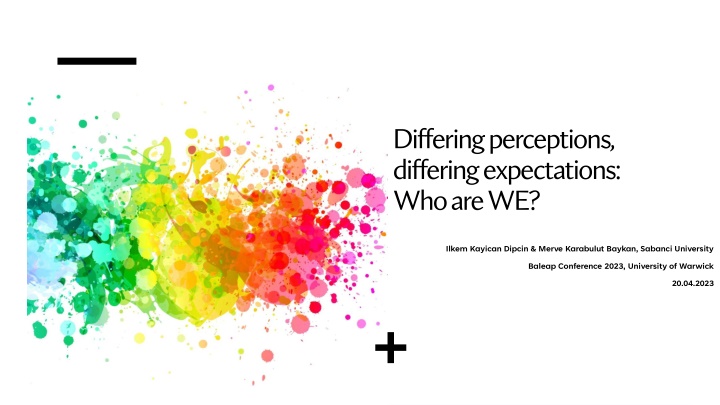 Differing Perceptions and Expectations in Humanities Education