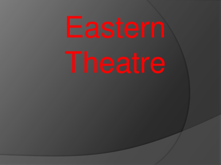 The Vibrant World of Eastern Theatre