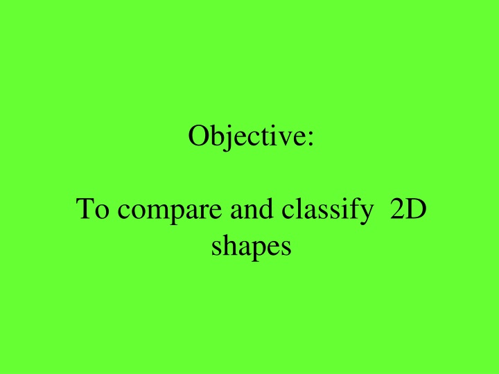 2D Shapes: A Comprehensive Comparison and Classification
