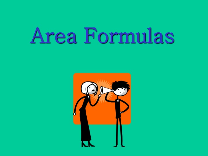 Area Formulas and Shapes
