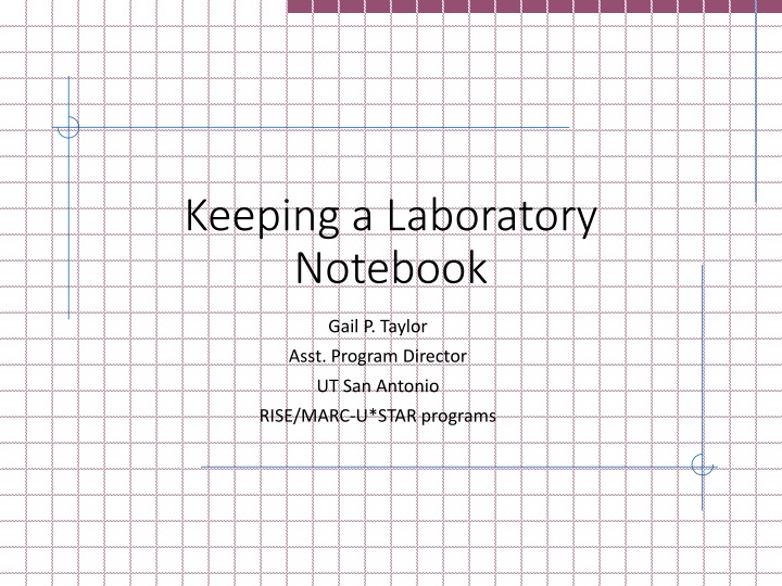 Essential Guidelines for Keeping a Laboratory Notebook