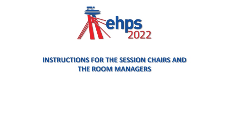 Guidelines for Session Chairs and Room Managers at Hybrid Conferences