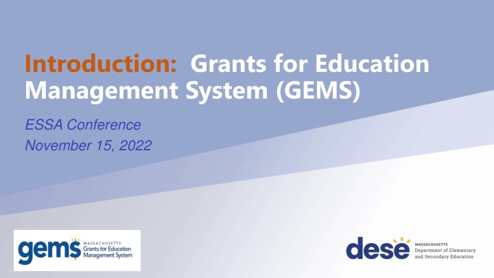 Enhancing Education Grant Management with GEMS at ESSA Conference