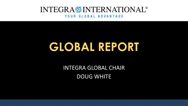 Global Integra Report - Committee Activities, Webinars, and Networking Opportunities