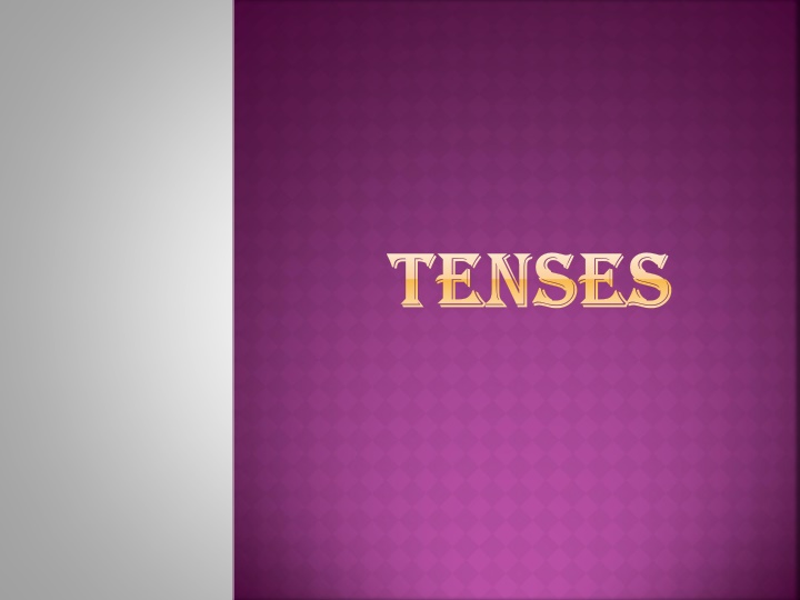 Mastering English Tenses: A Comprehensive Guide