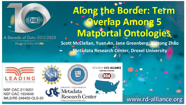 Term Overlap Among Matportal Ontologies