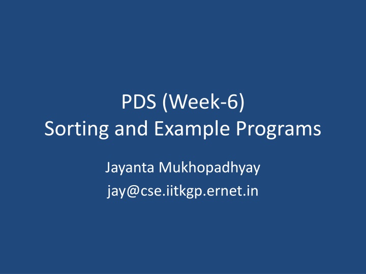 Bubble Sort Algorithm