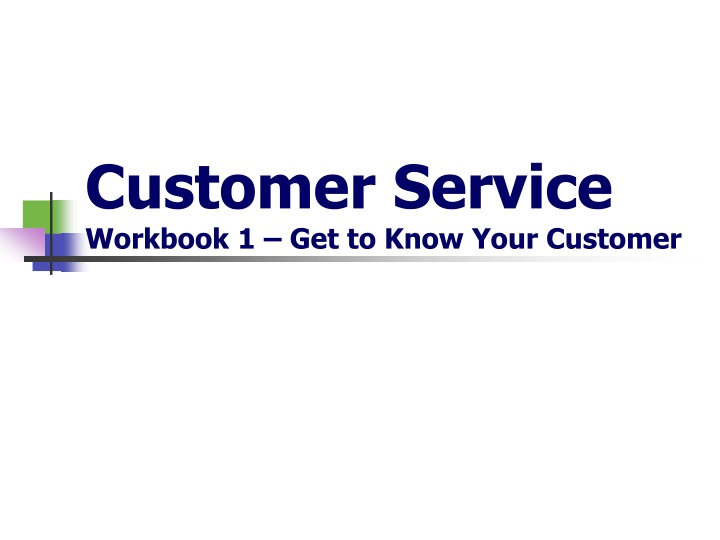 Customer Service - Build Strong Relationships with Effective Greetings