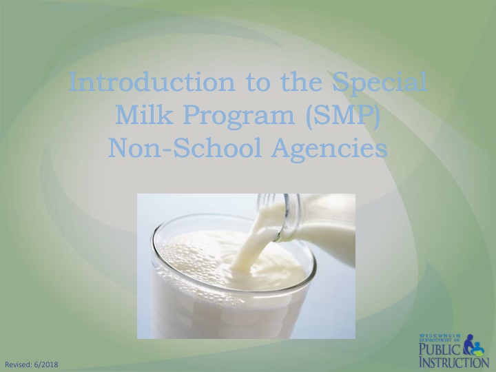 Special Milk Program (SMP): Eligibility, Reimbursement, and Requirements