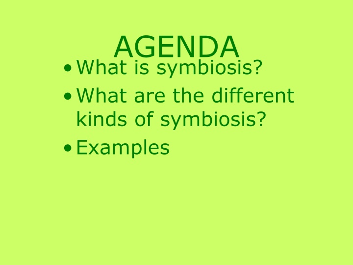 Symbiosis: Types and Examples