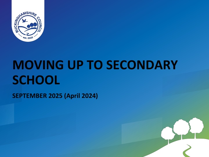 Guide to Applying for Secondary School Places in Buckinghamshire