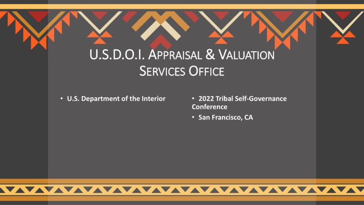 Comprehensive Overview of U.S. Department of the Interior's Appraisal and Valuation Services