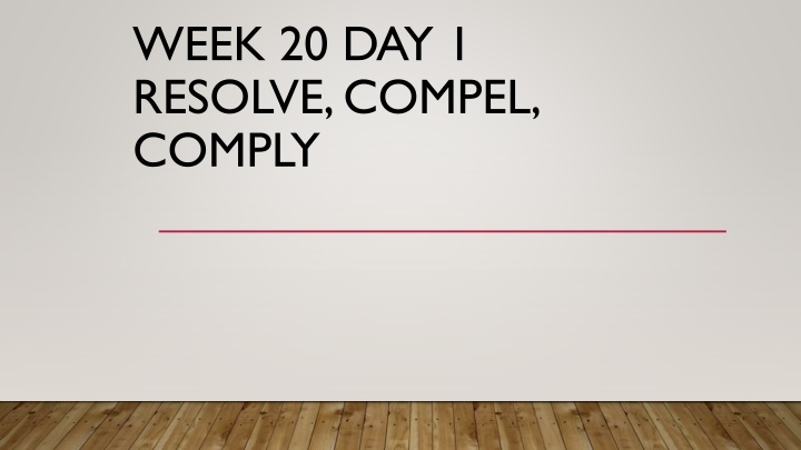 Resolving Problems and Making Compelling Choices