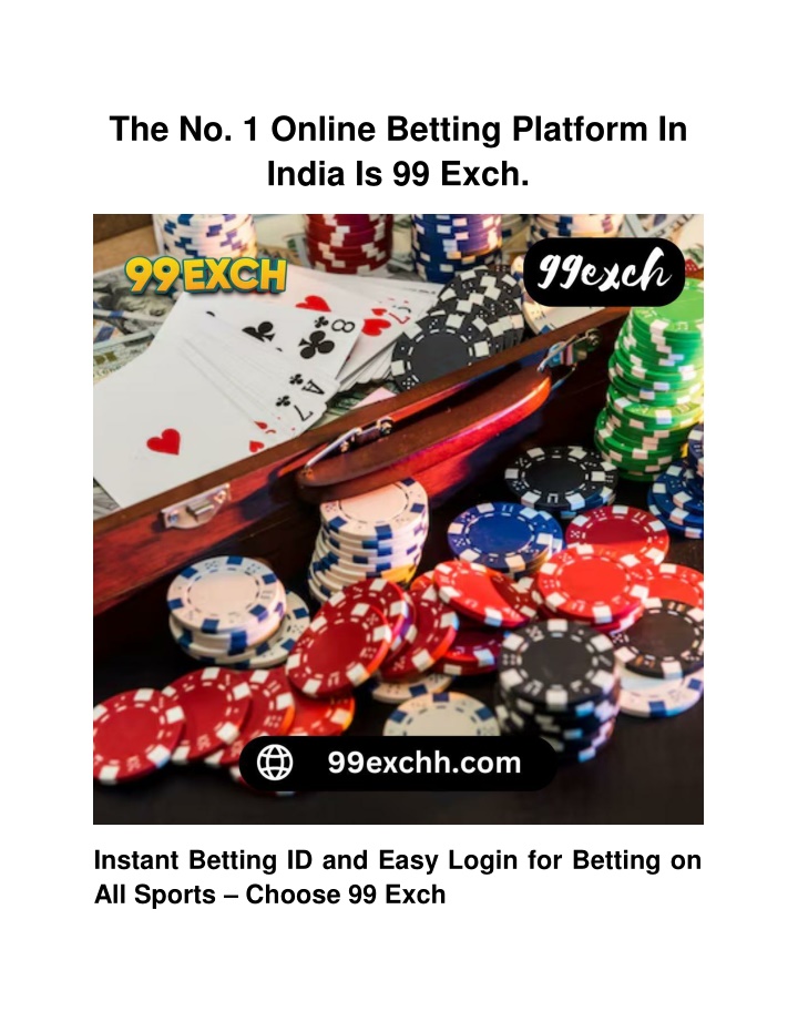 the no 1 online betting platform in india n.w
