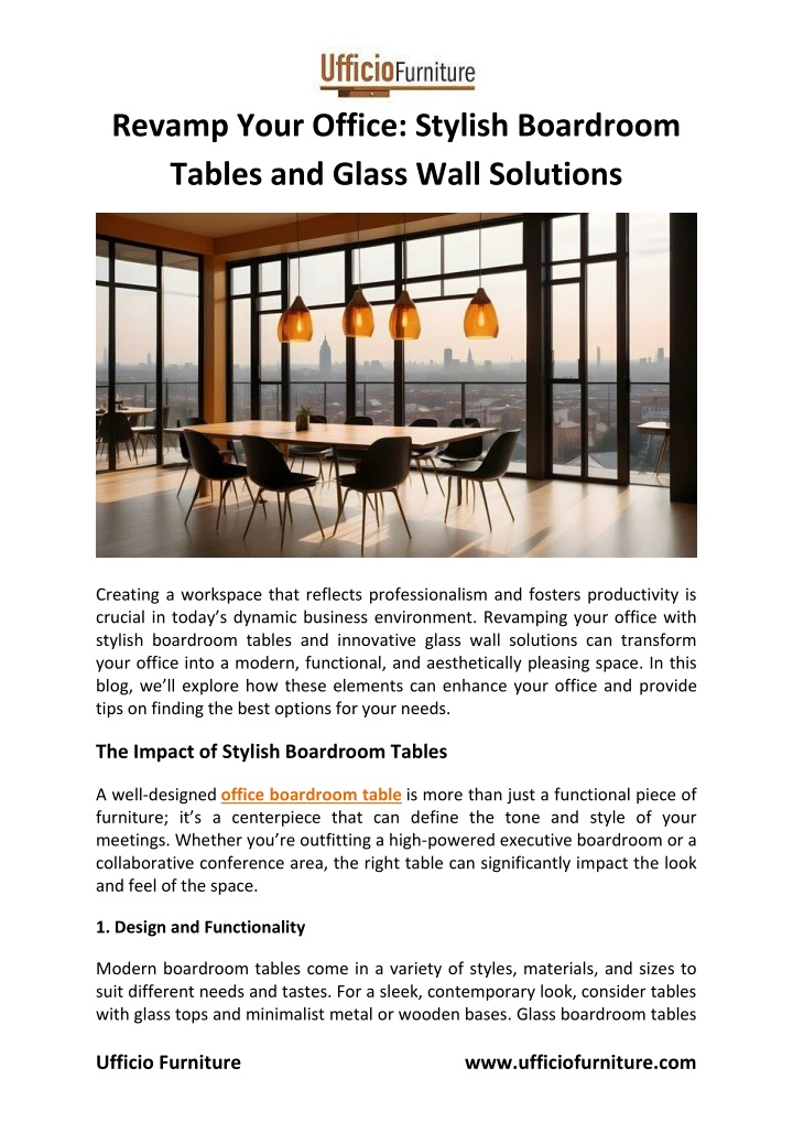 revamp your office stylish boardroom tables n.w