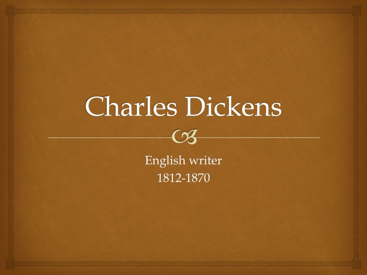 Charles Dickens: A Literary Icon of the Victorian Era