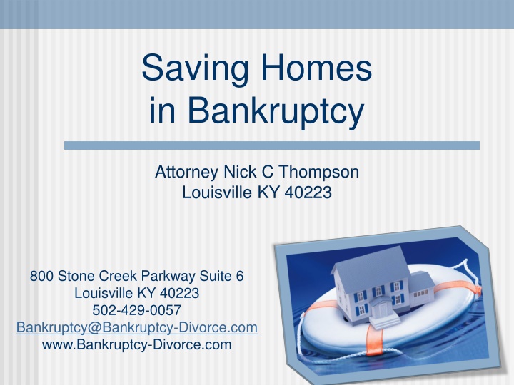 Foreclosure and How to Save Your Home