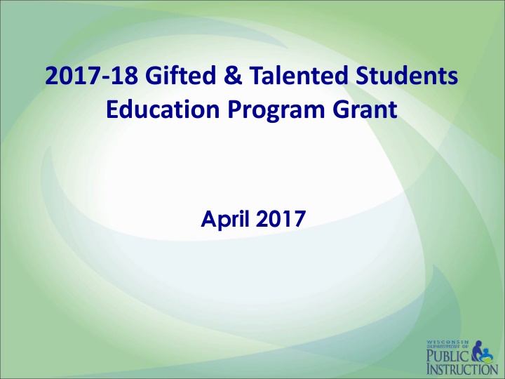2017-18 Grant Program for Gifted and Talented Students