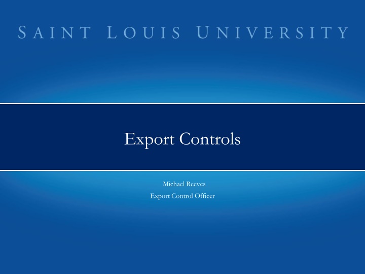 Export Controls and Regulations in the United States