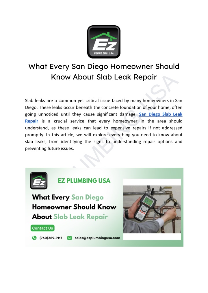 what every san diego homeowner should know about n.w