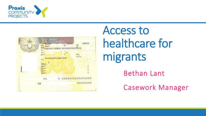 Access to Healthcare Information for Migrants