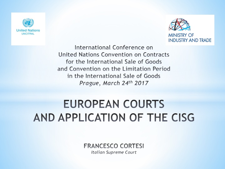 International Conference on United Nations Convention on Contracts & CISG Application