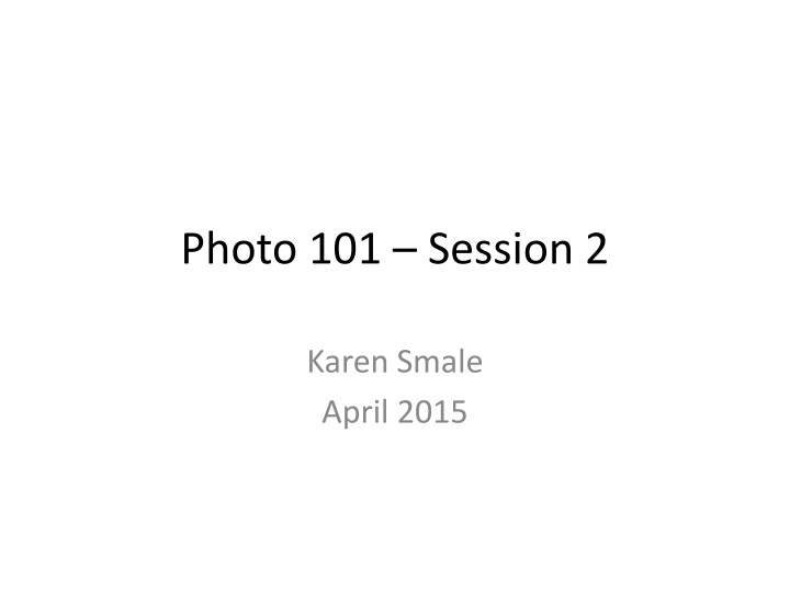 Photography Basics: Understanding Camera Exposure and Metering