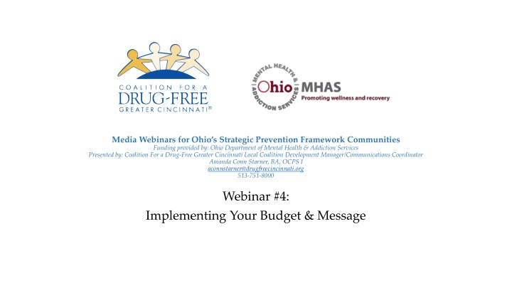Implementing Your Budget & Message for Effective Media Partnership
