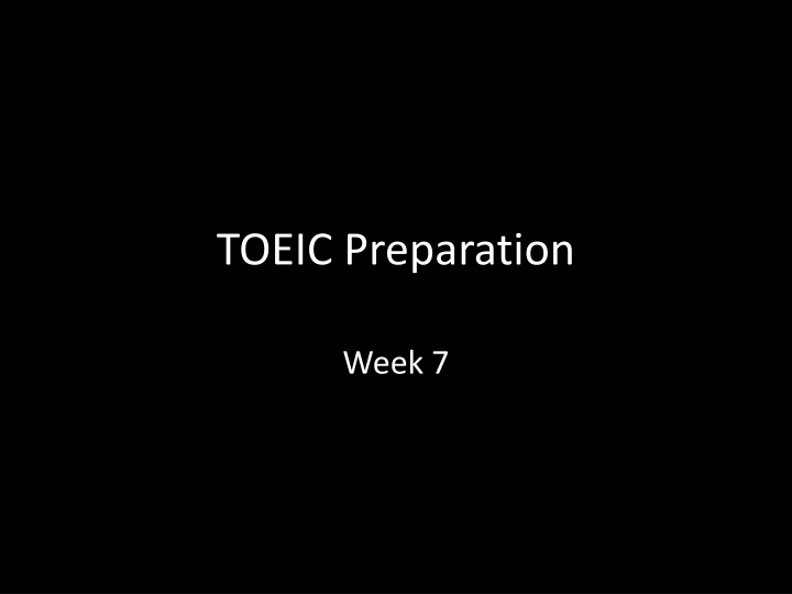 TOEIC Reading Comprehension Strategies and Tips