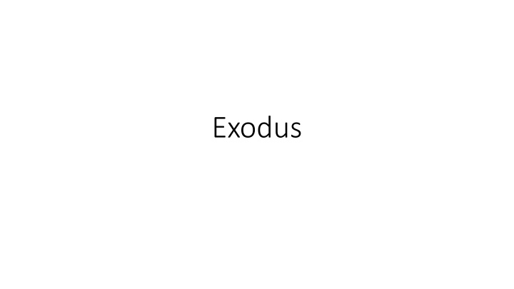 The Epic Journey of Moses: From Slavery to Freedom
