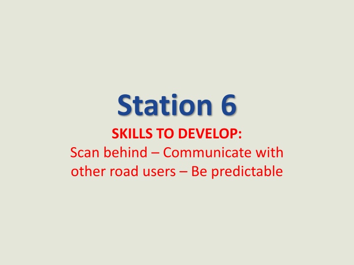 Essential Skills for Safe Biking