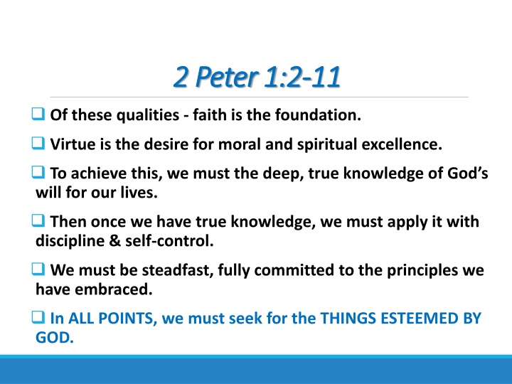 The Concept of Godliness in the Bible