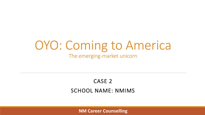 OYO: Emerging Market Unicorn - Strategy, Challenges, and Future Prospects