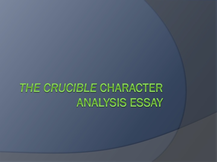 Crafting a Compelling Introductory Paragraph for Character Analysis Essays