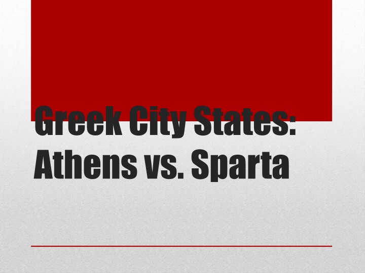 Athenian Democracy vs Spartan Military State: A Comparison