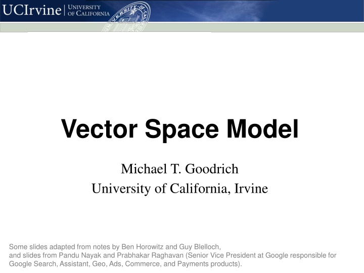 Ranked Retrieval Models in Information Retrieval
