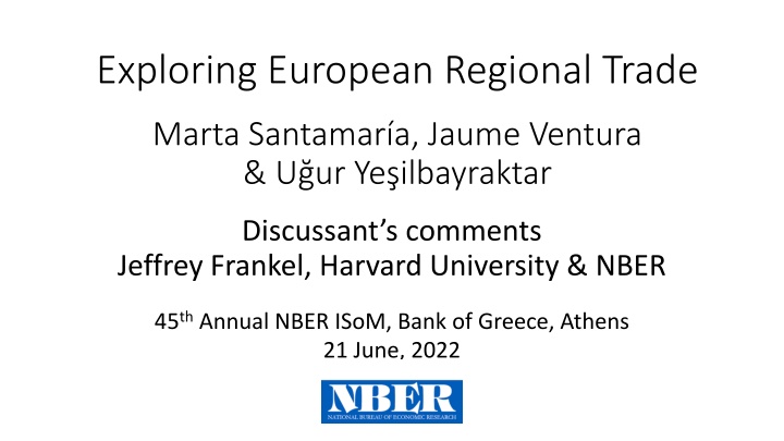 European Regional Trade: Insights and Analysis