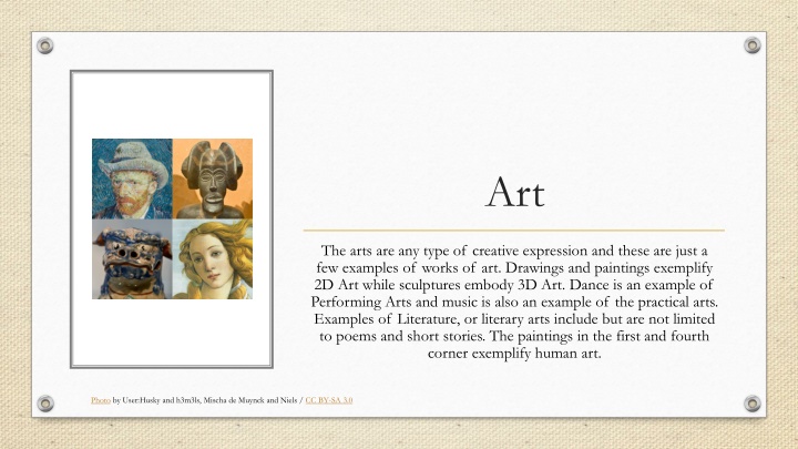 The Diverse World of Art