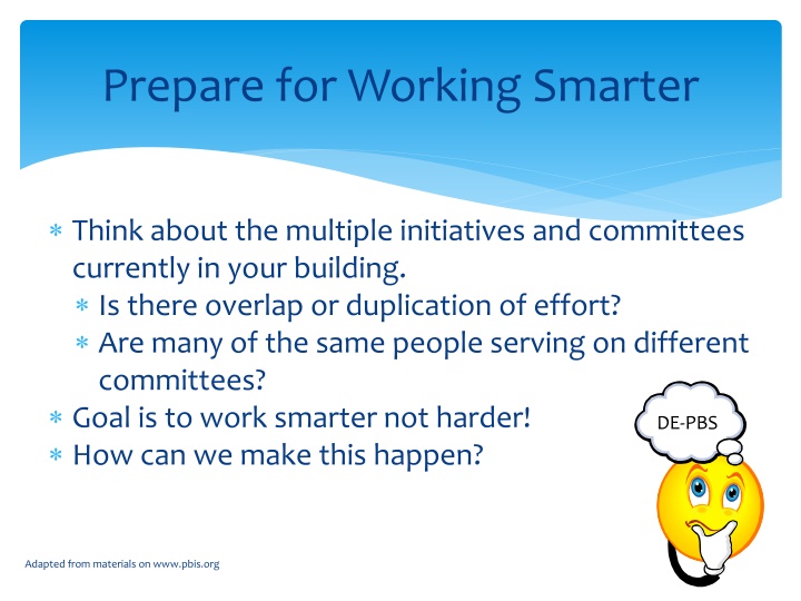 Streamlining Committee Efforts for School Improvement