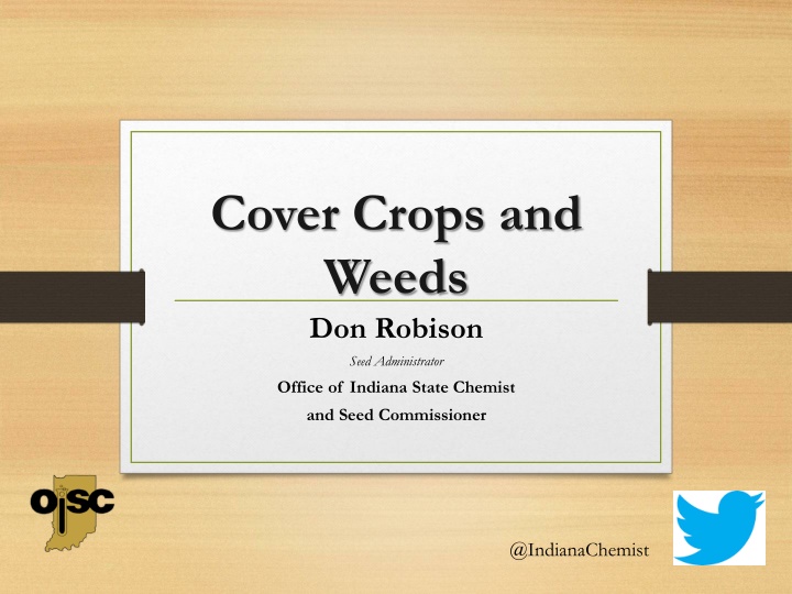 Cover Crops and Weed Management