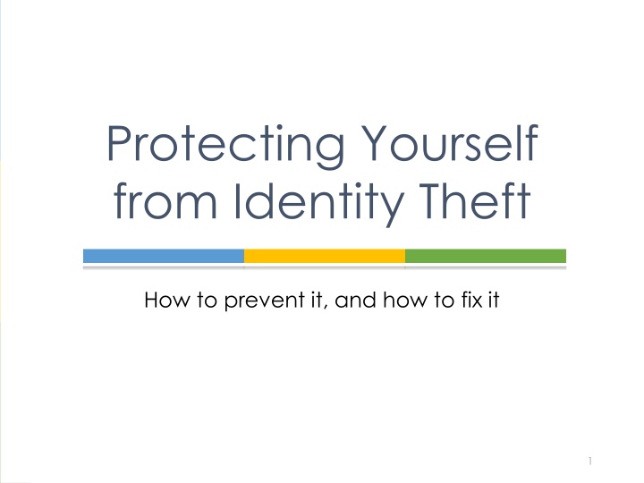 Safeguarding Against Identity Theft: Prevention and Remediation