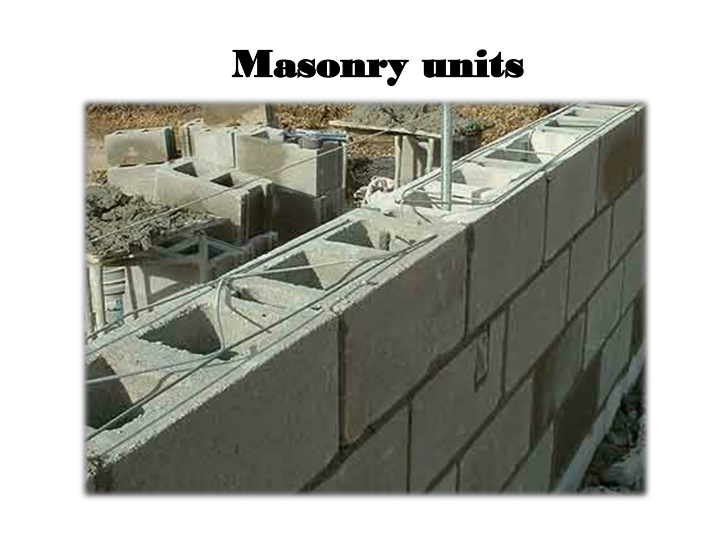 Introduction to Masonry Units in Construction